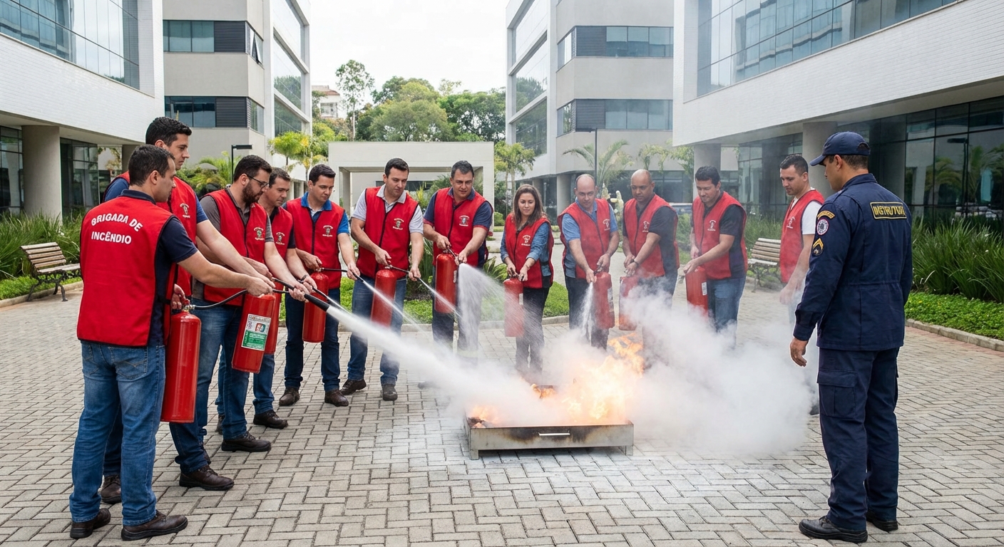 Brigada de Incêndio: Como Formar, Treinar e Documentar para o CBMERJ