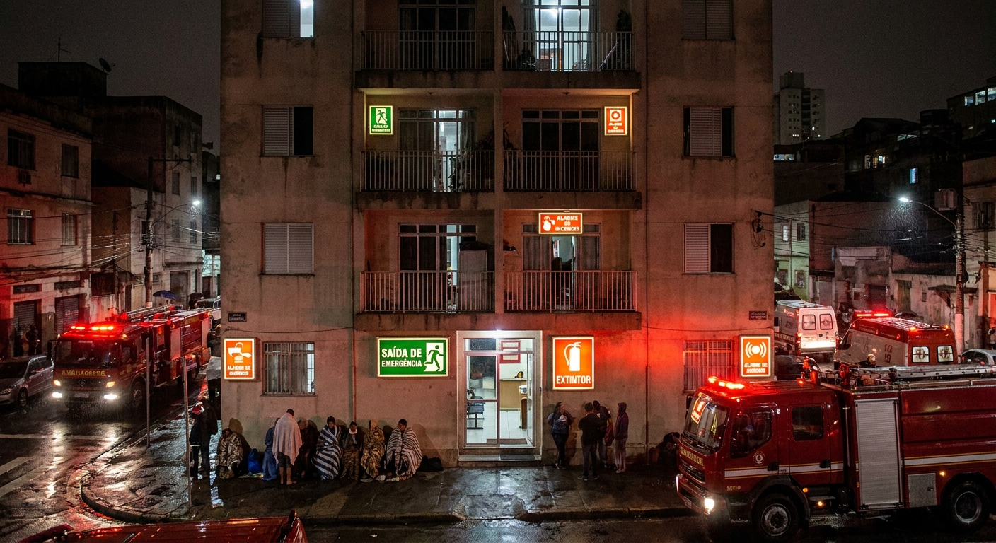 Incêndio Condomínio São Bernardo: Idoso Morre no 18º