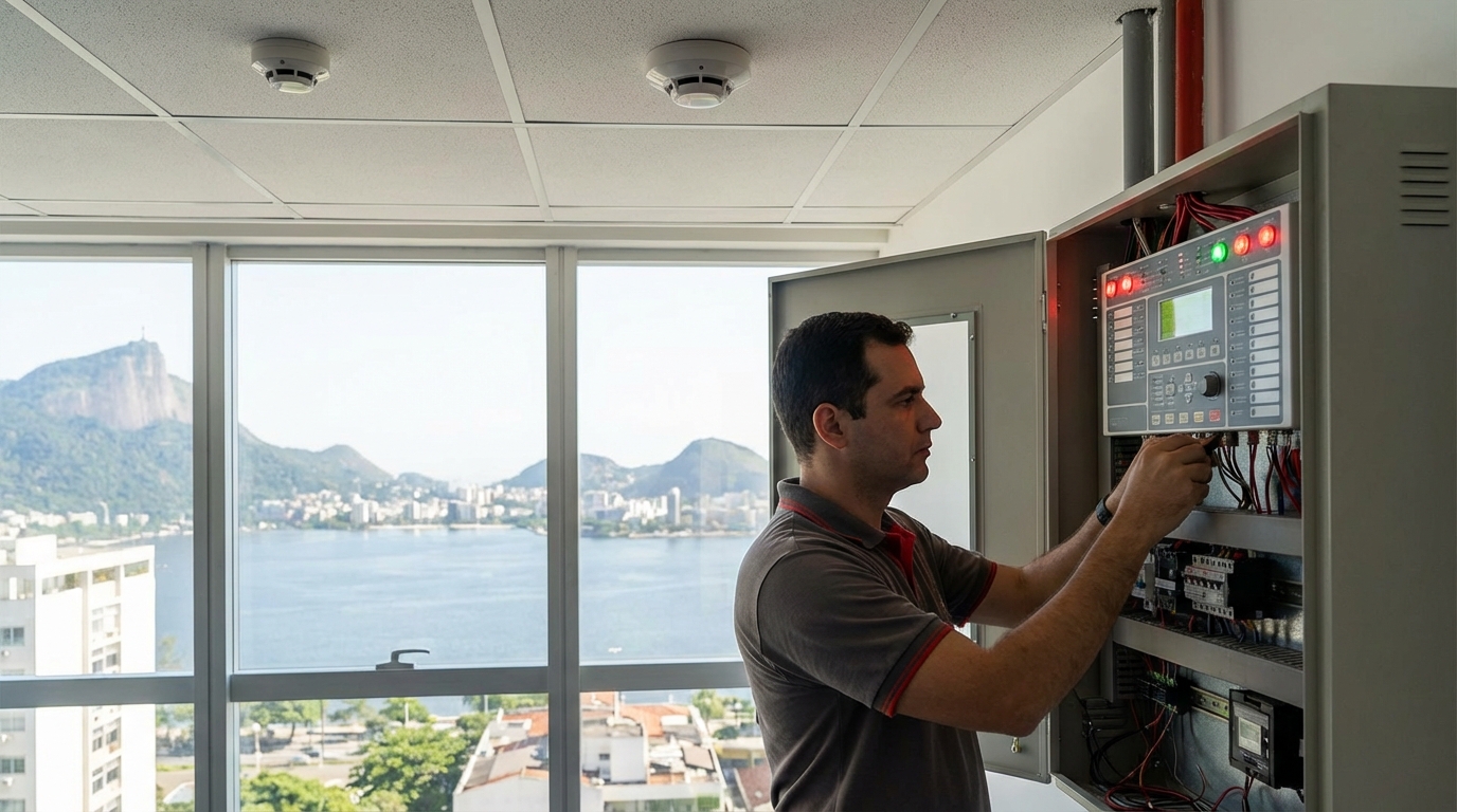 Sistema de Alarme de Incêndio: Tipos, Funcionamento e Instalação Correta