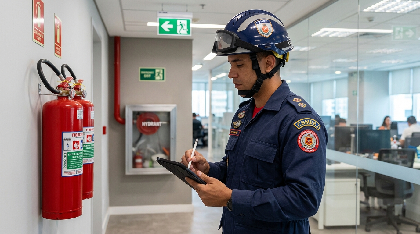 Vistorias do Corpo de Bombeiros RJ: Nova Determinação...